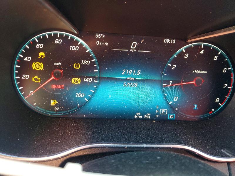 2021 Mercedes-benz C მანქანა იყიდება აუქციონზე, vin: W1KWF8EB4MR629267, აუქციონის ნომერი: 50001056