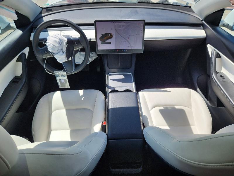 46734816 :رقم المزاد ، 5YJYGDED5MF132860 vin ، 2021 Tesla Model Y مزاد بيع