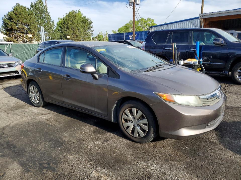 Продажа на аукционе авто 2012 Honda Civic, vin: 2HGFB2F55CH584514, номер лота: 50697556