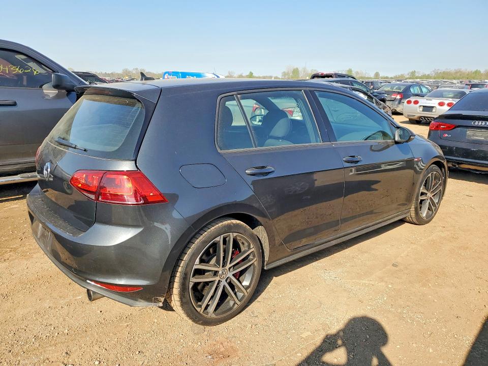 50931056 :رقم المزاد ، 3VW447AU9HM068951 vin ، 2017 Volkswagen Gti مزاد بيع