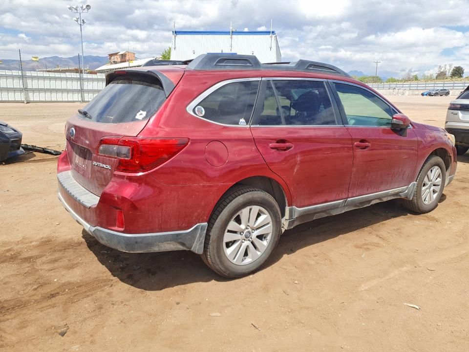 2015 Subaru Outback მანქანა იყიდება აუქციონზე, vin: 4S4BSALC2F3293613, აუქციონის ნომერი: 51152416