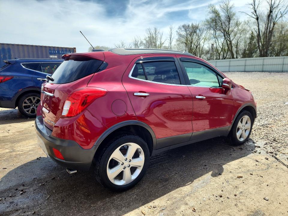 49886996 :رقم المزاد ، KL4CJFSB7GB598897 vin ، 2016 Buick Encore مزاد بيع