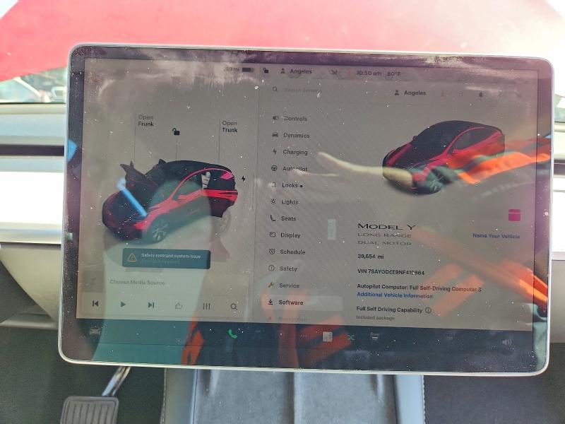 Продажа на аукционе авто 2022 Tesla Model Y, vin: 7SAYGDEE9NF419664, номер лота: 48998986