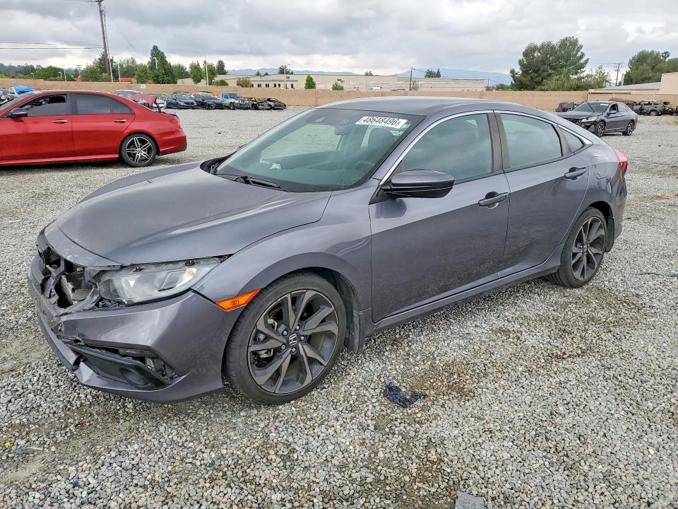 Auction sale of the 2021 Honda Civic, vin: 2HGFC2F87MH518264, lot number: 48648496