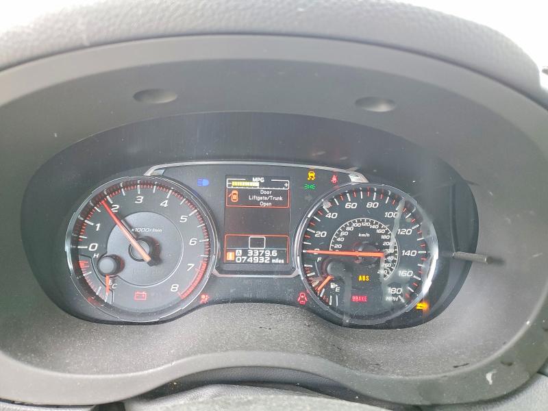 Aukcja sprzedaży 2019 Subaru Wrx, vin: JF1VA1C68K9829900, numer aukcji: 50479576