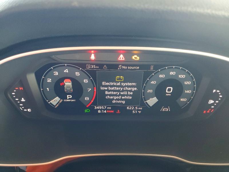 2022 Audi Q3 მანქანა იყიდება აუქციონზე, vin: WA1DECF30N1148313, აუქციონის ნომერი: 48468686