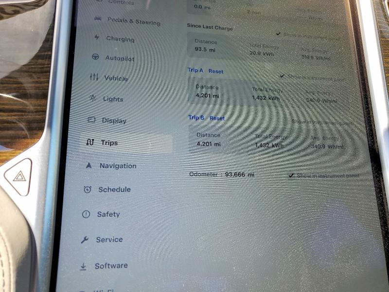 48037226 :رقم المزاد ، 5YJSA1E26GF124419 vin ، 2016 Tesla Model S مزاد بيع