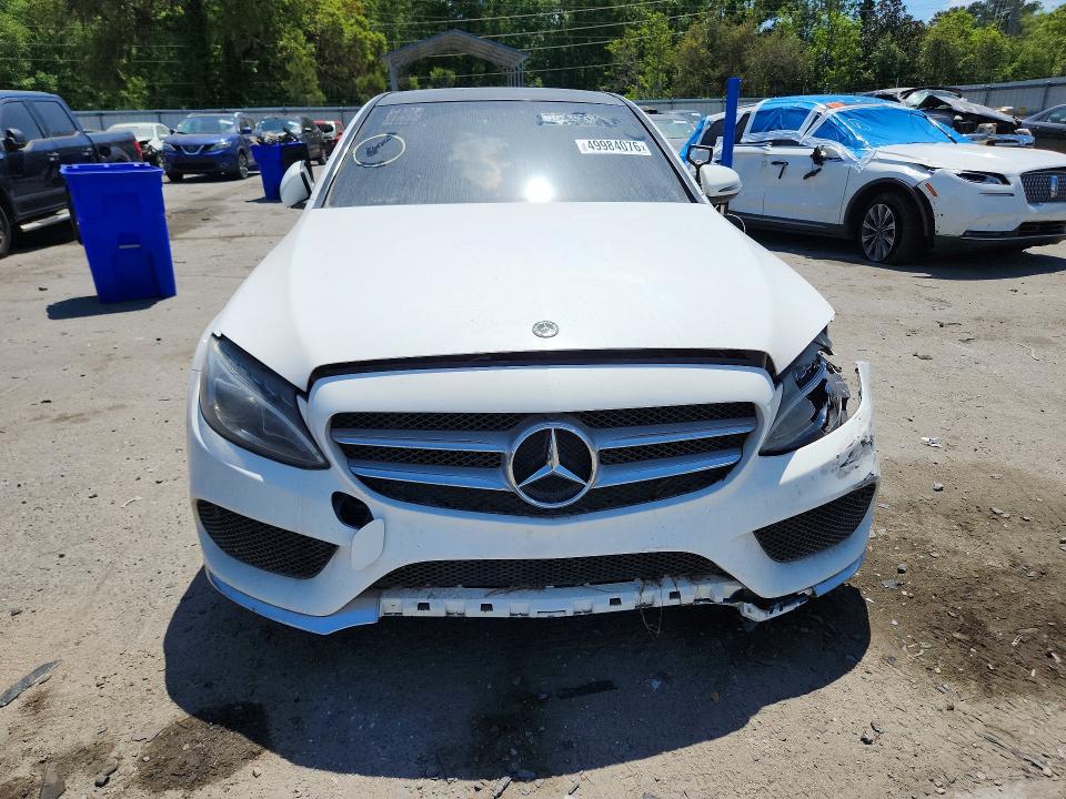 49984076 :رقم المزاد ، 55SWF4JB2JU265438 vin ، 2018 Mercedes-benz C مزاد بيع