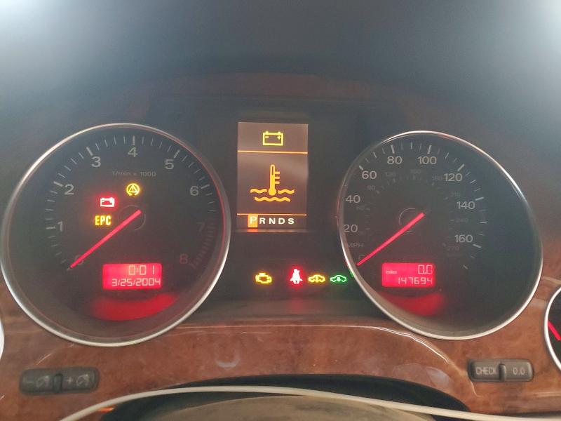 46873836 :رقم المزاد ، WAUML44E15N014860 vin ، 2005 Audi A8 مزاد بيع
