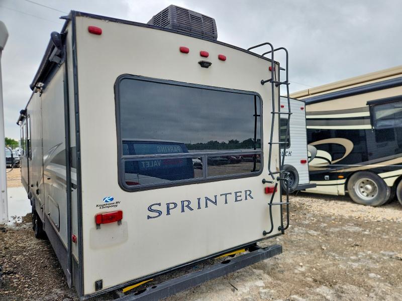 51077416 :رقم المزاد ، 4YDT33326L1530214 vin ، 2019 Keystone Sprinter مزاد بيع