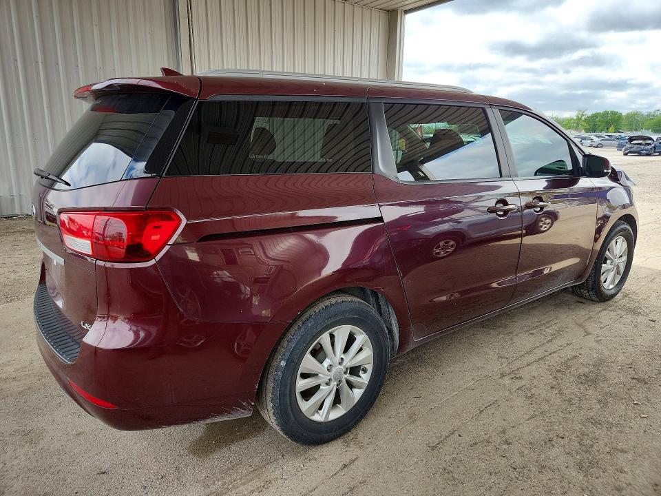 51442316 :رقم المزاد ، KNDMB5C12G6159784 vin ، 2016 Kia Sedona مزاد بيع