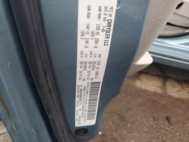 Aukcja sprzedaży 2008 Chrysler Town & Country, vin: 2A8HR54P98R843069, numer aukcji: 49589606