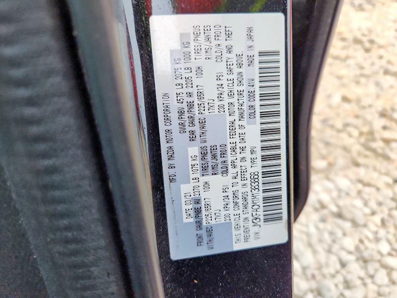 Aukcja sprzedaży 2021 Mazda Cx-5, vin: JM3KFACM1M1383868, numer aukcji: 51489836