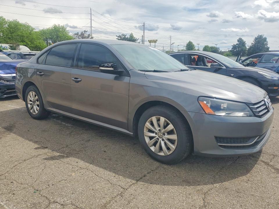 50281546 :رقم المزاد ، 1VWAT7A32FC029789 vin ، 2015 Volkswagen Passat مزاد بيع