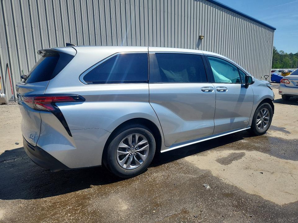 Aukcja sprzedaży 2021 Toyota Sienna, vin: 5TDKRKEC3MS028956, numer aukcji: 50430716