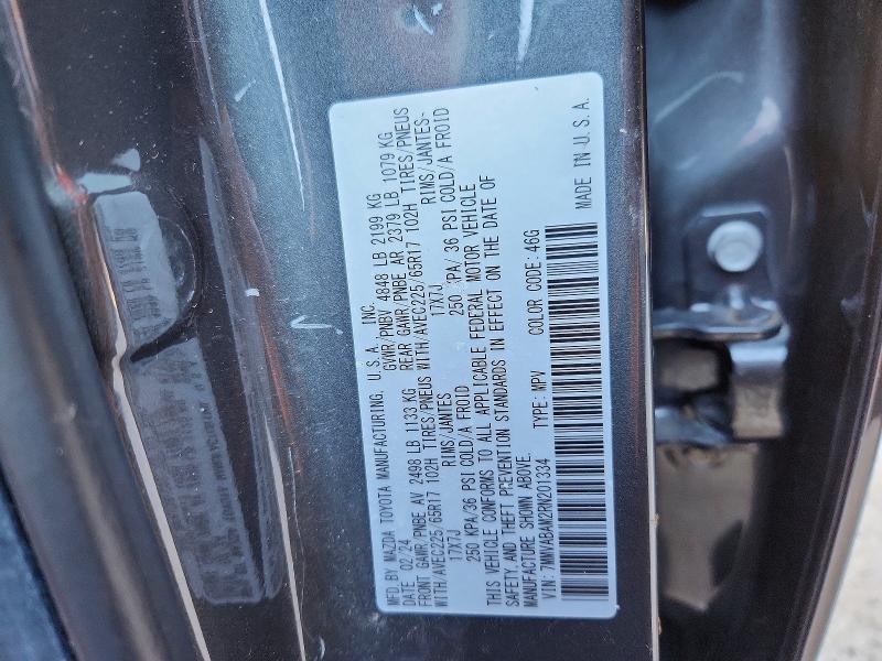 Aukcja sprzedaży 2024 Mazda Cx-50, vin: 7MMVABAM2RN201334, numer aukcji: 50793426