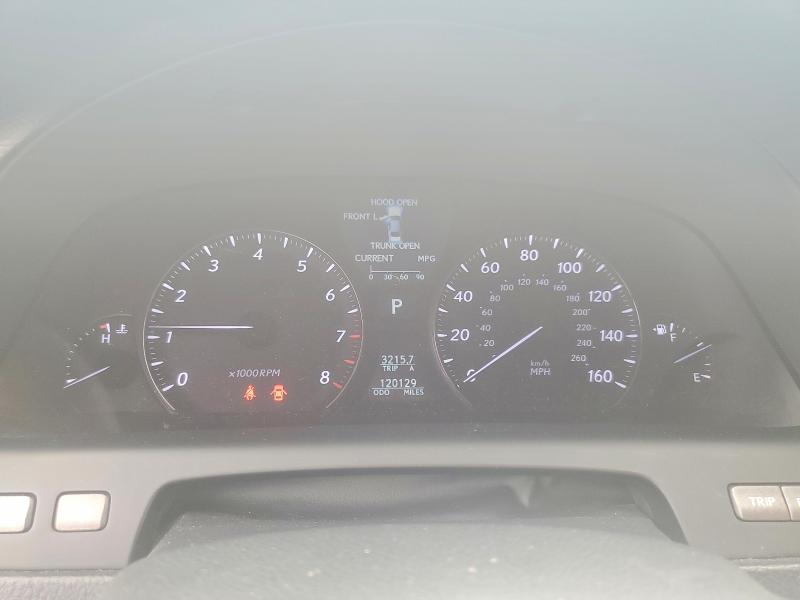 49639196 :رقم المزاد ، JTHGL46F975012846 vin ، 2007 Lexus Ls مزاد بيع