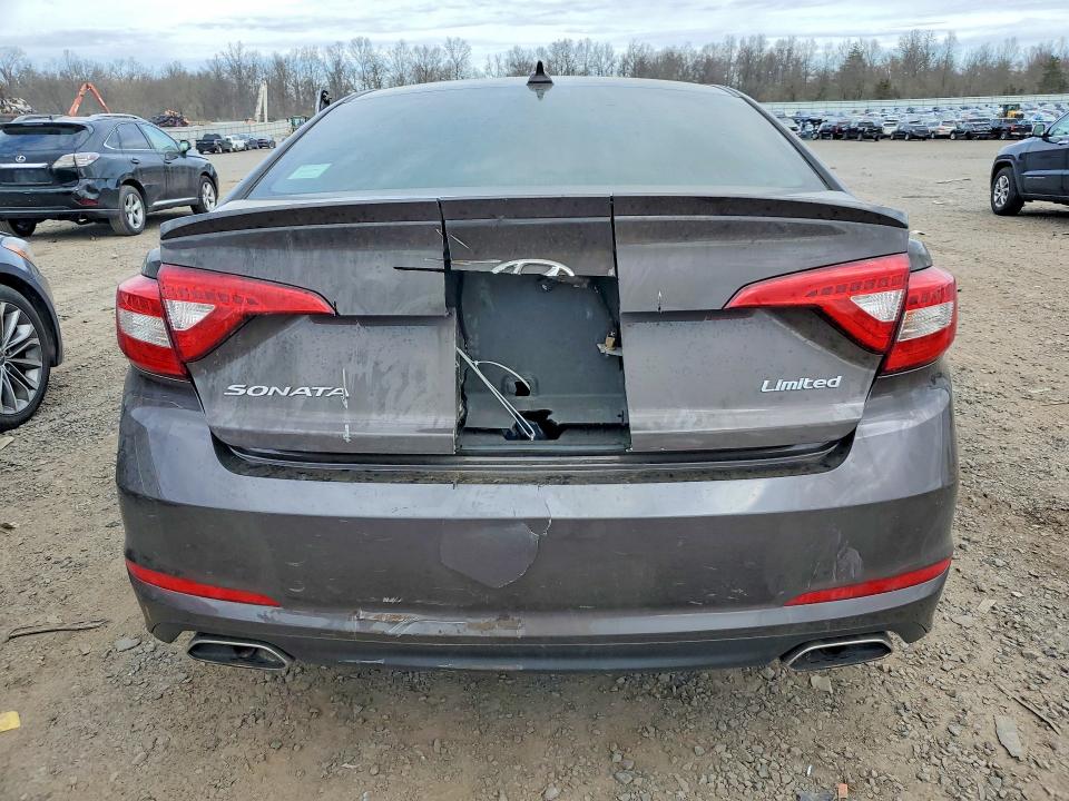 48383796 :رقم المزاد ، 5NPE34AF6HH482866 vin ، 2017 Hyundai Sonata مزاد بيع