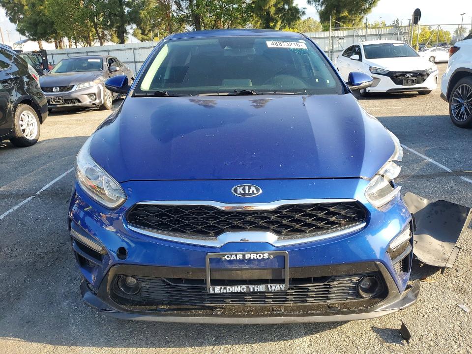 48873216 :رقم المزاد ، 3KPF54AD7ME387406 vin ، 2021 Kia Forte مزاد بيع