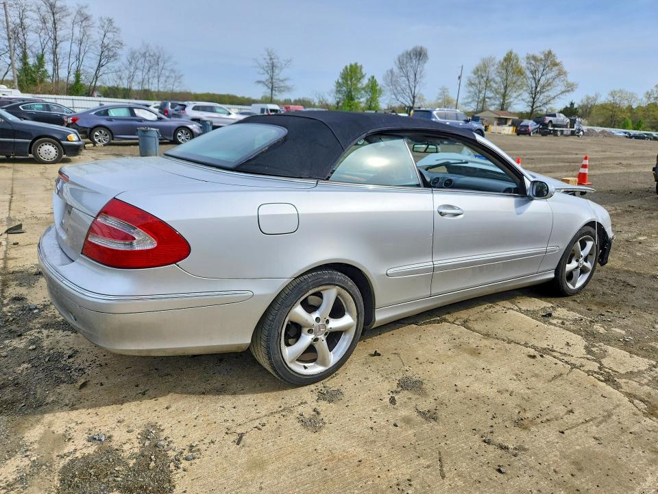 2005 Mercedes-benz Clk მანქანა იყიდება აუქციონზე, vin: WDBTK65G25T050869, აუქციონის ნომერი: 49765276