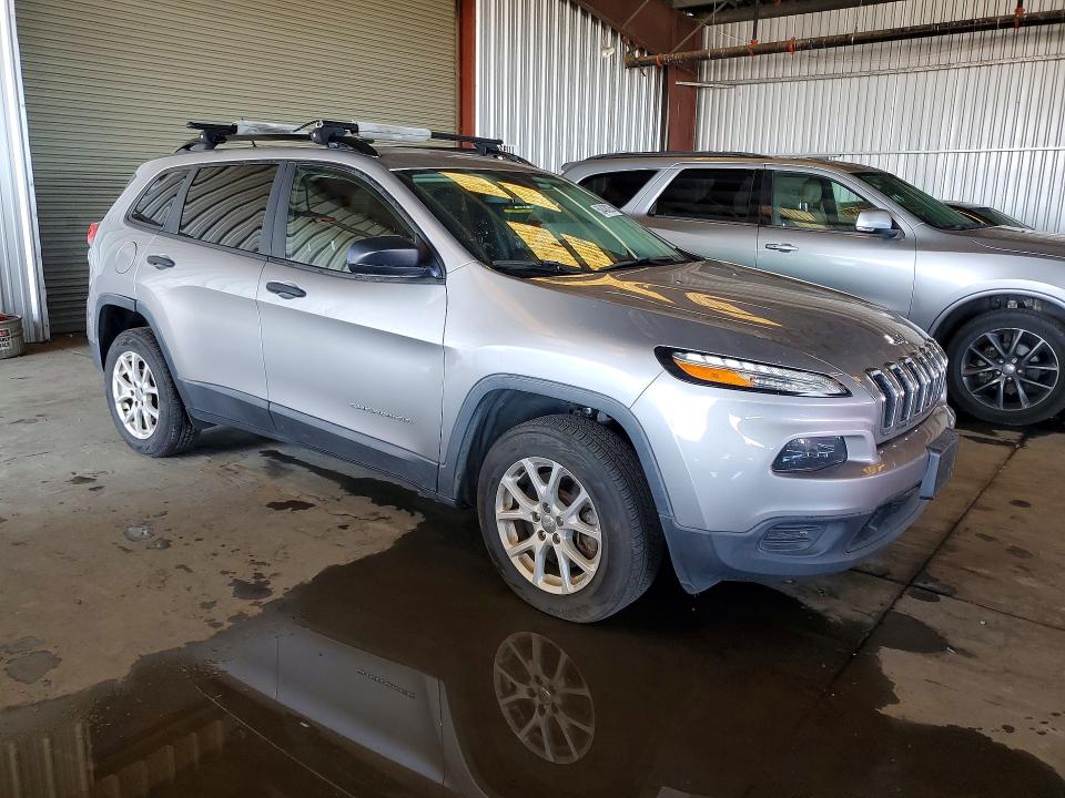 2017 Jeep Cherokee მანქანა იყიდება აუქციონზე, vin: 1C4PJLABXHW596319, აუქციონის ნომერი: 50438226