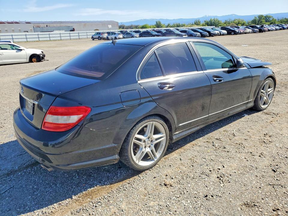 2009 Mercedes-benz C მანქანა იყიდება აუქციონზე, vin: WDDGF54X39F216037, აუქციონის ნომერი: 51205706