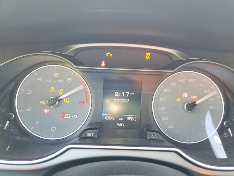 Продажа на аукционе авто 2014 Audi S4, vin: WAUBGAFL5EA108172, номер лота: 50783566