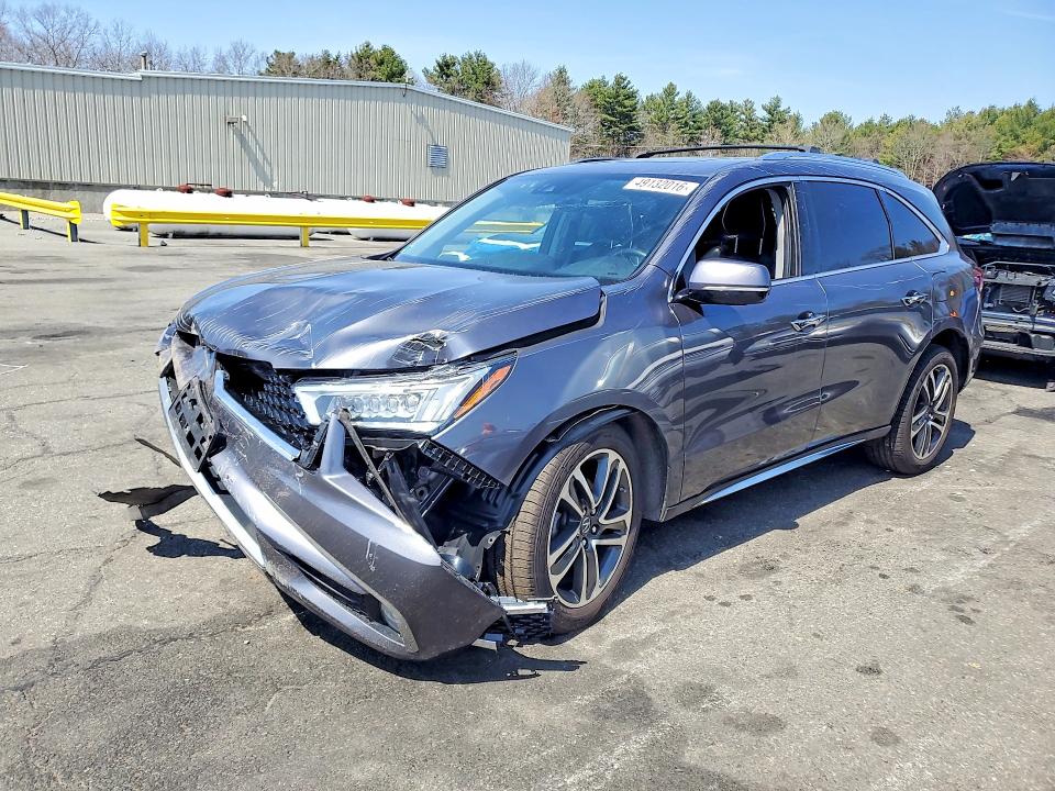 49132016 :رقم المزاد ، 5FRYD4H9XHB012766 vin ، 2017 Acura Mdx مزاد بيع
