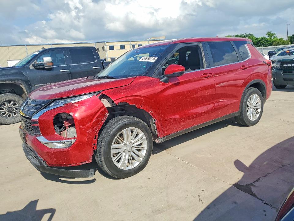 50935216 :رقم المزاد ، JA4J3TA88NZ032581 vin ، 2022 Mitsubishi Outlander مزاد بيع