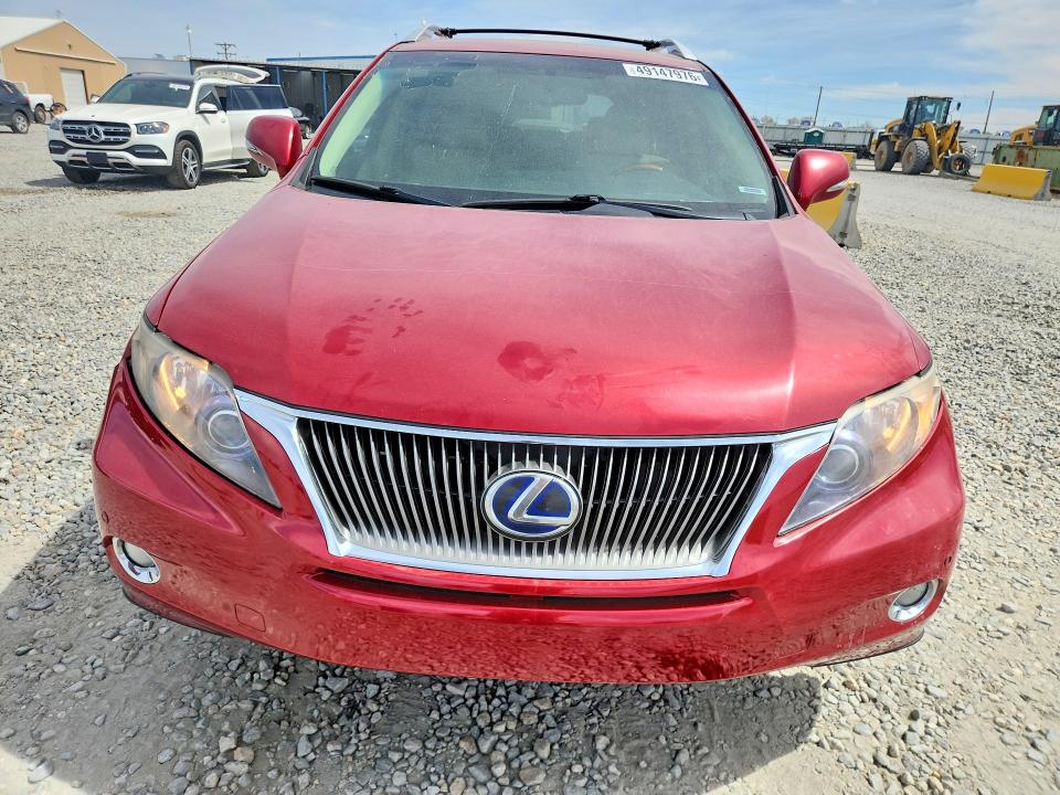 49147976 :رقم المزاد ، JTJBC1BAXA2011540 vin ، 2010 Lexus Rx 450h مزاد بيع