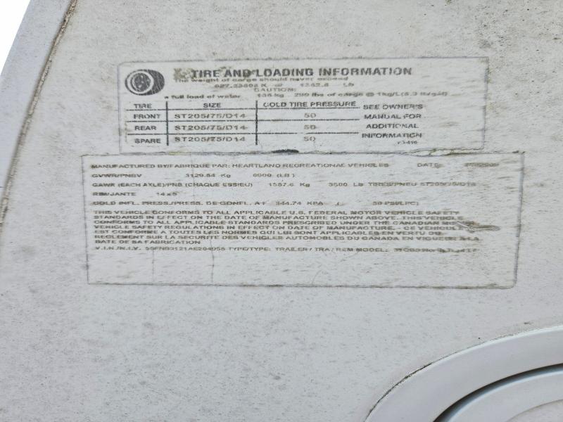 Продажа на аукционе авто 2010 Heartland Other, vin: 5SFNB3121AE204955, номер лота: 49448236
