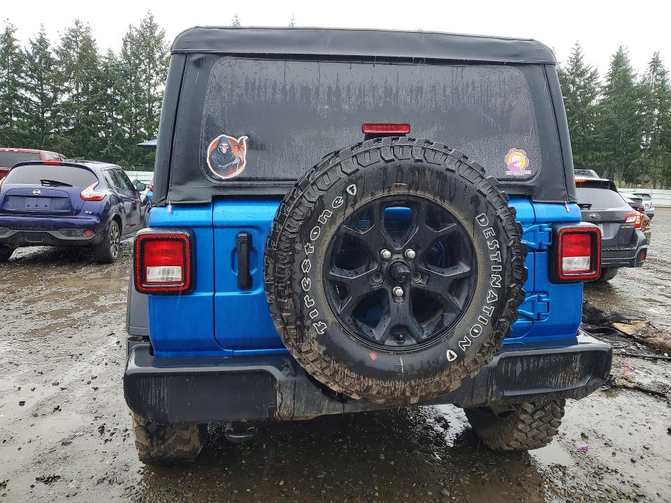 Aukcja sprzedaży 2021 Jeep Wrangler, vin: 1C4GJXAN0MW741248, numer aukcji: 48014106