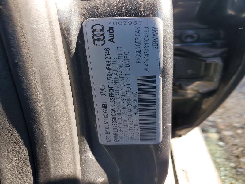 Продаж на аукціоні авто 2003 Audi Rs6, vin: WUAPV64BX3N904950, номер лоту: 48646326