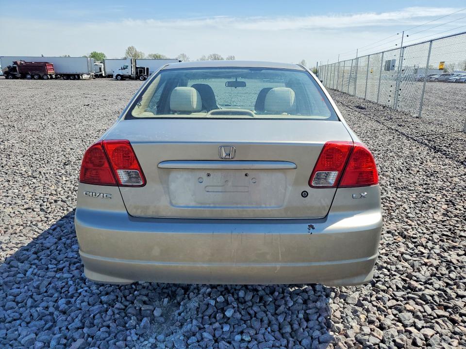 2004 Honda Civic მანქანა იყიდება აუქციონზე, vin: 2HGES16554H563377, აუქციონის ნომერი: 49219526
