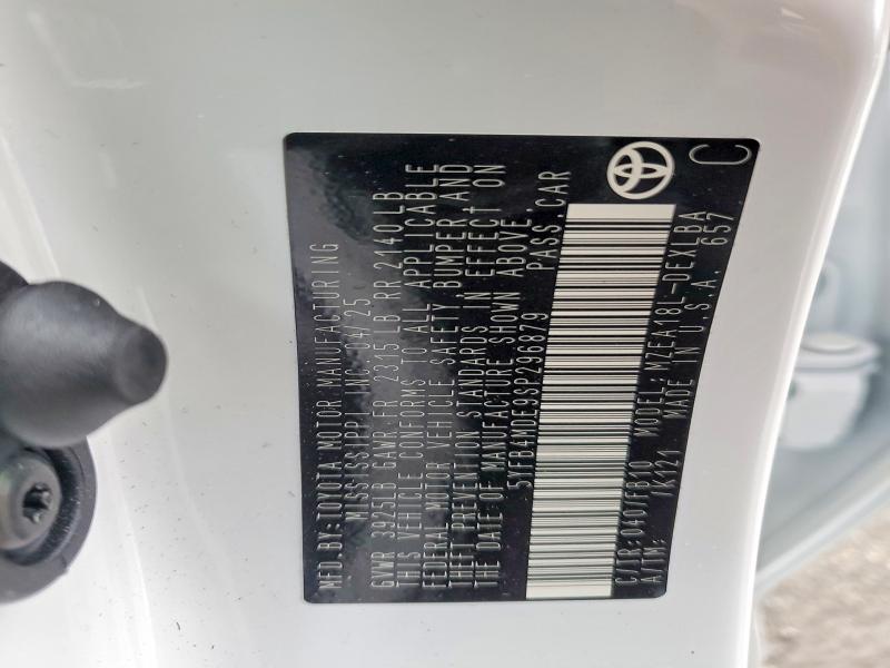 48289766 :رقم المزاد ، 5YFB4MDE9SP296879 vin ، 2025 Toyota Corolla مزاد بيع