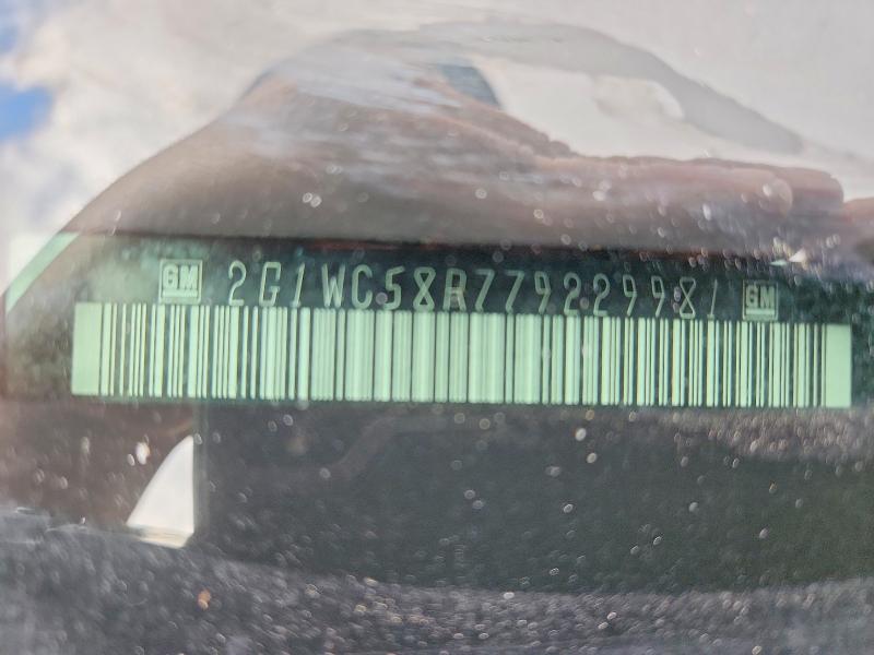 49969496 :رقم المزاد ، 2G1WC58R779229981 vin ، 2007 Chevrolet Impala مزاد بيع