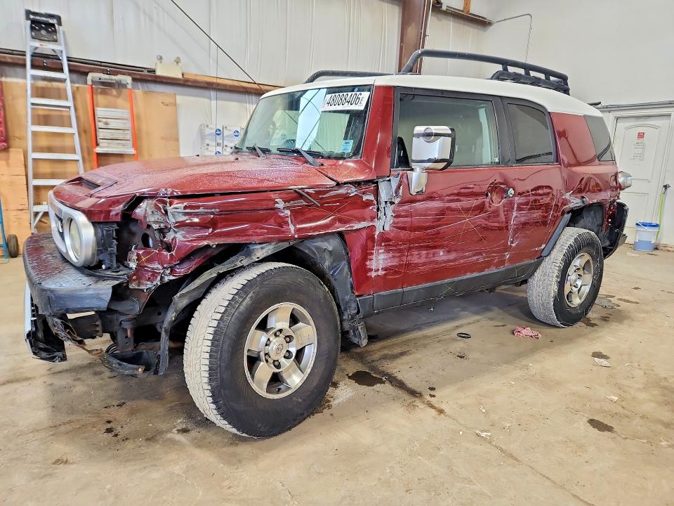 2008 Toyota Fj Cruiser მანქანა იყიდება აუქციონზე, vin: JTEBU11F88K008557, აუქციონის ნომერი: 48088406