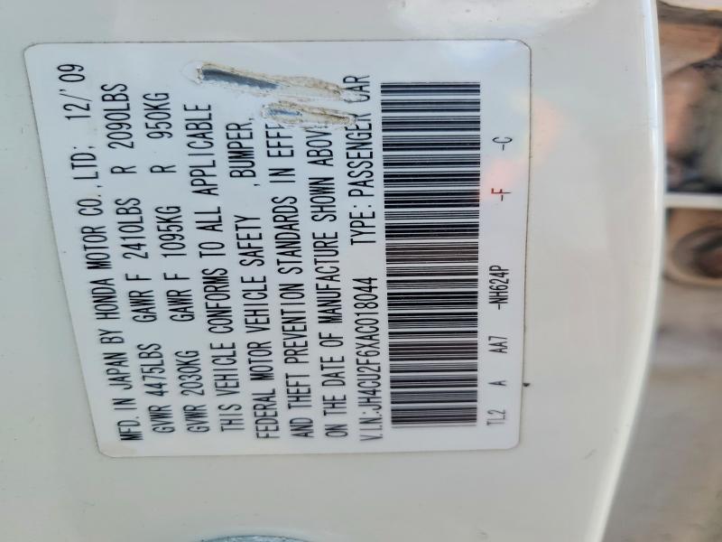 Aukcja sprzedaży 2010 Acura Tsx, vin: JH4CU2F6XAC018044, numer aukcji: 50771556
