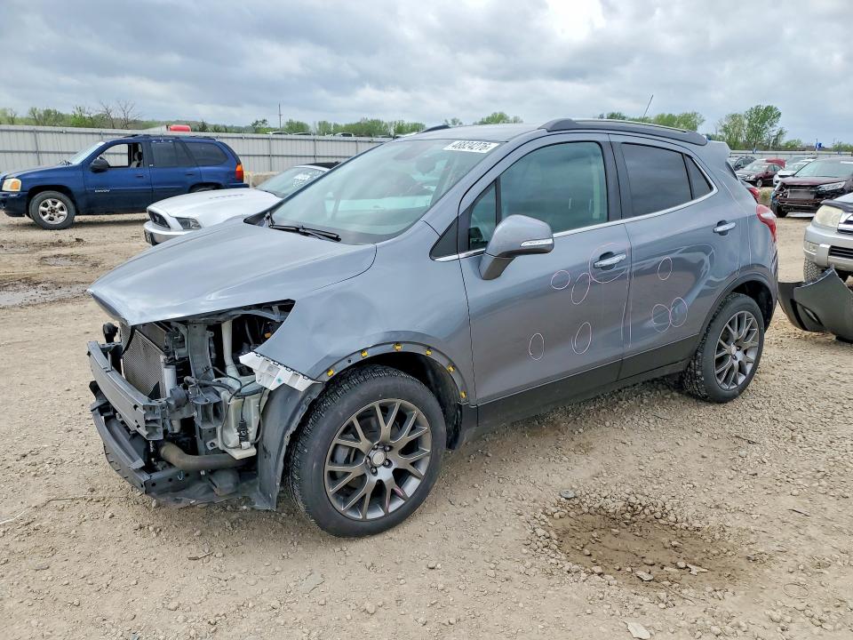 48824276 :رقم المزاد ، KL4CJ2SB3KB888586 vin ، 2019 Buick Encore مزاد بيع