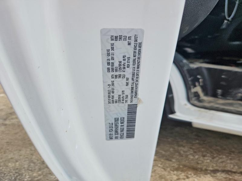 Aukcja sprzedaży 2023 Ram Promaster 3500, vin: 3C6MRVHG9PE570822, numer aukcji: 50607866