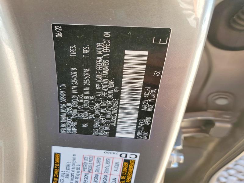 Продажа на аукционе авто 2022 Lexus Nx 350h, vin: JTJGKCEZ1N5004518, номер лота: 49102646