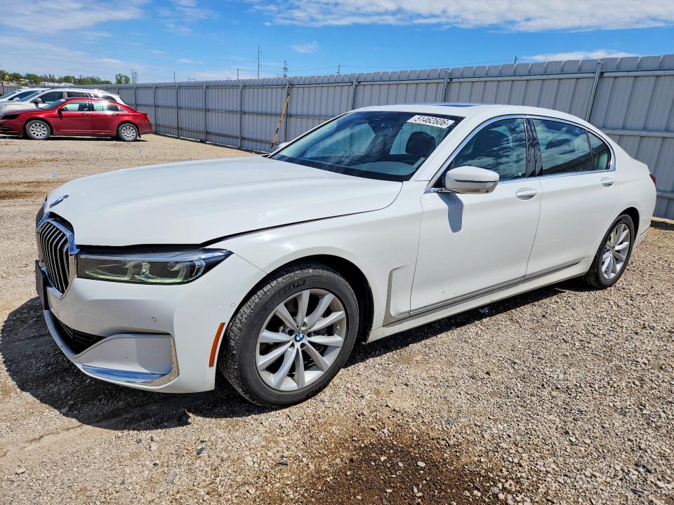 2020 Bmw 740 მანქანა იყიდება აუქციონზე, vin: WBA7T4C07LGF97412, აუქციონის ნომერი: 51462606