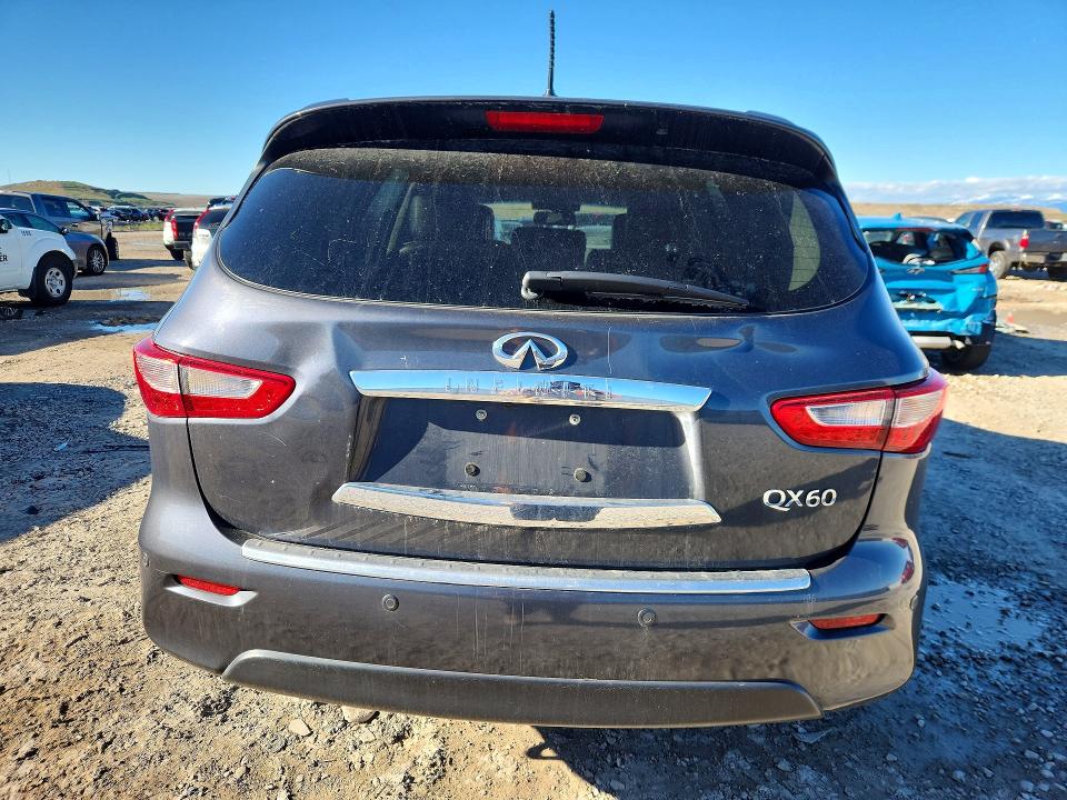 48874886 :رقم المزاد ، 5N1CL0MN3EC514579 vin ، 2014 Infiniti Qx60 Hybrid مزاد بيع