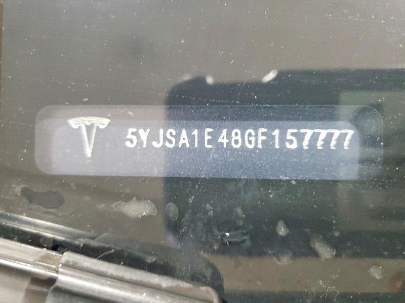 Продажа на аукционе авто 2016 Tesla Model S, vin: 5YJSA1E48GF157777, номер лота: 50729686