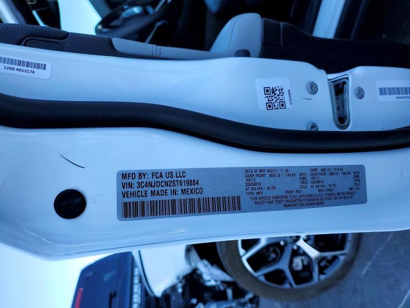 Продаж на аукціоні авто 2025 Jeep Compass, vin: 3C4NJDCN2ST619884, номер лоту: 50927816