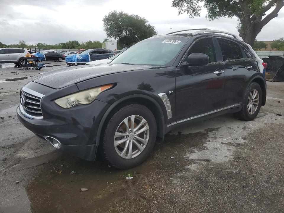 2015 Infiniti Qx70 მანქანა იყიდება აუქციონზე, vin: JN8CS1MU4FM380198, აუქციონის ნომერი: 49017086