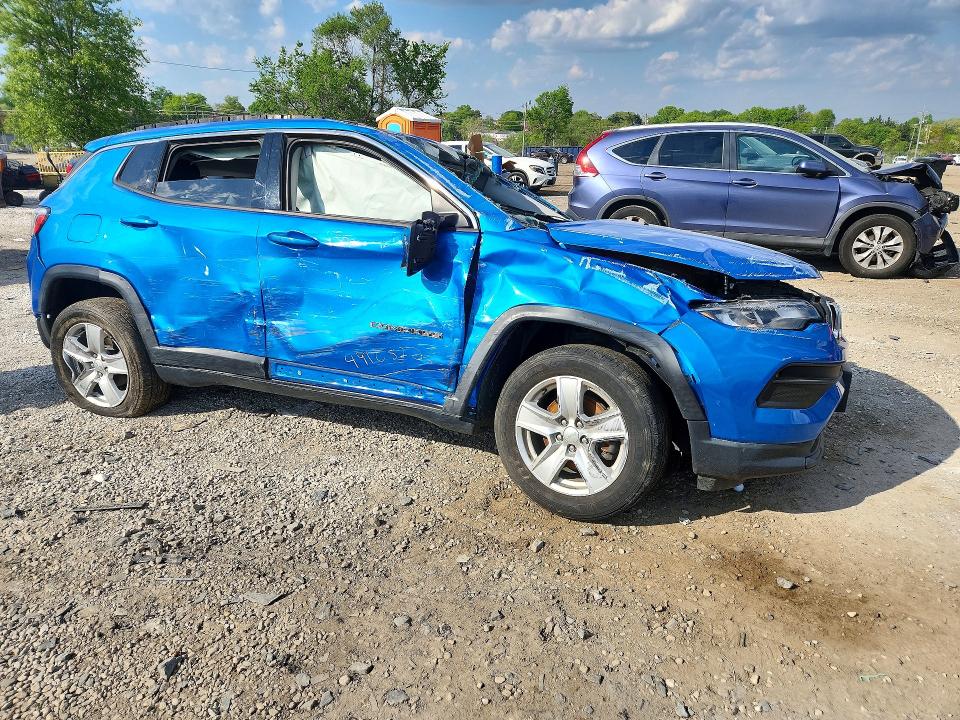 Aukcja sprzedaży 2022 Jeep Compass, vin: 3C4NJCBB2NT189182, numer aukcji: 50567276