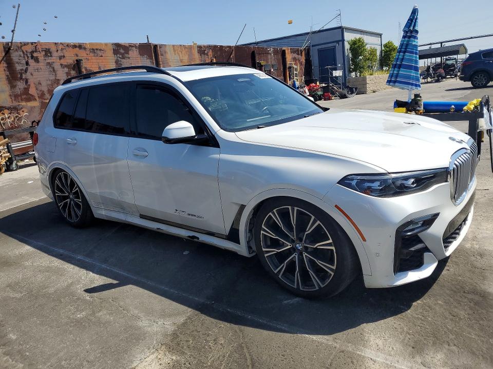 2019 Bmw X7 მანქანა იყიდება აუქციონზე, vin: 5UXCX4C55KLB39499, აუქციონის ნომერი: 48870466