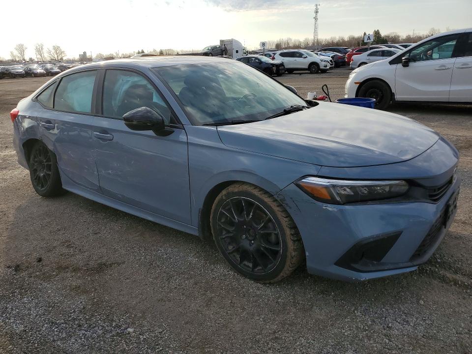 49257226 :رقم المزاد ، 2HGFE2F59NH111404 vin ، 2022 Honda Civic مزاد بيع