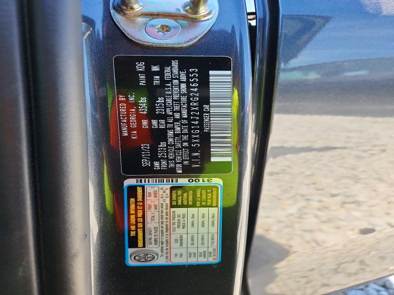 Aukcja sprzedaży 2024 Kia K5, vin: 5XXG14J2XRG246553, numer aukcji: 50072896